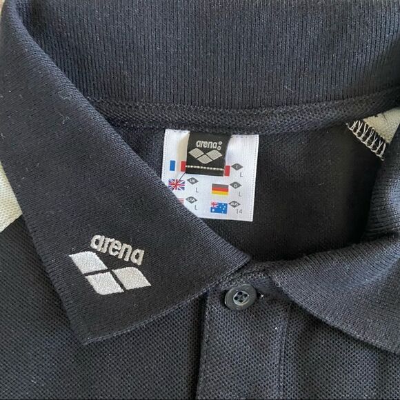 Arena Gray & Black Polo Shirt - Picture 2 of 5